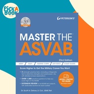 [100% Original Books] - Master the ASVAB by Peterson's (US edition, paperback)