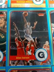 多圖 美國運動 體育 籃球明星 收藏閃卡 亞倫艾佛遜 USA NBA basketball sports playing card ~ Jason kidd Dominique Wilkins kar