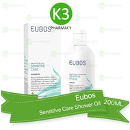 Eubos Sensitive Care Shower Oil F 200ml + E.Shower & Cream 30ml