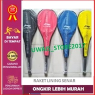 RAKET BADMINTON BULU TANGKIS LINING SENAR Setengah cover FREE TAS DAN GRIP HANDUK - raket lining ori