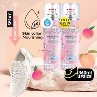 🥇(SG Stock) 360ml Peach Japan Ag+ Deodorizing Shoe Spray/Disinfectant/Foot Odor/ Deodorizer / Air Re