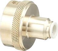 John Guest NC2098LF Female Garden Hose Connector, 1/4" OD x 3/4 (Pack of 10)