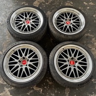 BBS Style Rim 19” 5H 120pcd 8.5JJ / 9.5JJ USED HALFCUT