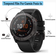 1-6pcs Tempered Glass Protective Film For Garmin Fenix 6x Watch Hard and Clear Film HD Full Watch Screen Protector