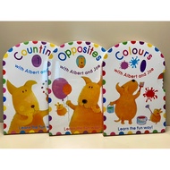 Learn the fun way with ALBERT AND JOE - ORIGINAL BOARD BOOK