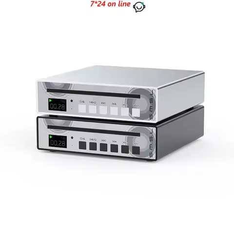 SMSL PL100 CD Player CS43131*1 PL20 CS43131*2 Desktop Decoder Optical Coaxial 3.5mm Headphone Output