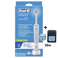 ออรัลบี แปรงสีฟันไฟฟ้า แบบชาร์จไฟได้ Oral-B - Electric Rechargeable Toothbrush รุ่น Vitality FlossAc