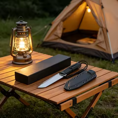 EXTREMA EDC RATIO - Tuscan outdoor straight knife, N690 steel G10 handle, camping and hiking travel 