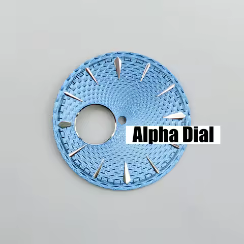 35mm Sterile Cocktail Fish Scale Claw Markers Watch Dial for Seiko Presage NH35/38/4R/7S Automatic M