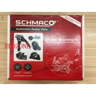 SCHMACO PERODUA MYVI 2005 - 2010 ENGINE MOUNTING WITH BRACKET SET 1YEAR WARRANTY