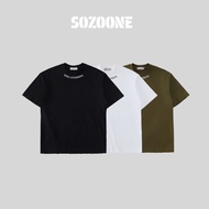 [ Sozo-one ] - Rise And Shine Tee 300g/m2 Cotton T-shirt DT1040 Oversize Couple