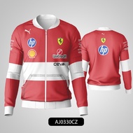 SCUDERIA FERRARI Crewneck Jacket hp F1 TEAM 2025 - AJ0330CZ