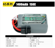 แบตเตอรี่ LiPo สำหรับเครื่องบินไร้สาย FPV BEST Transition Model VINNER รุ่น 1050/1250/1400/1550/1800