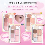 Judydoll JudydoLL Six-Color Eyeshadow Palette