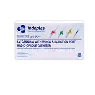 IV Cannula w/ wings & Injection Port (1 BOX)