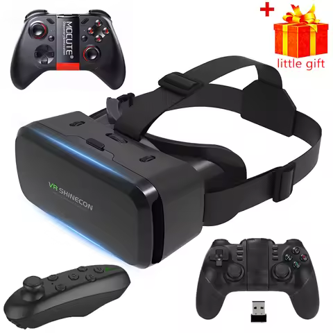 Virtual Reality 3D VR Glasses Helmet Devices Lenses Headset Goggle Smart For Smartphone Cell Phone M
