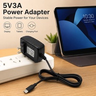USB Type C Charger 5V 3A Durable Type C Power Supply Adapter