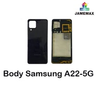 Body Samsung A22 5G/4G เคสSamsung A22-5G /4G บอดี้ ซัมซุงA22-5G/4G อะไฟล่มือถือ เคสกลาง ขอบโทรศัพท์