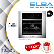 (Authorized Dealer) ELBA built-in oven 67L/56L vol tray with 7 functions (stainless steel) EBO-K5677(SS) / ELBA DIVO EBO-N6770(BK) 67L Built In Oven / elba 5677 56L / Elba 6770 67L