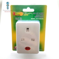 【3 Way to 2/3 Pin】Multi Adapter | 13A 250 V Multi Adapter | Socket Adapter | SIRIM | Neon Light