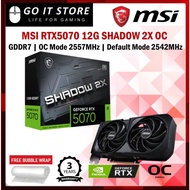 MSI GeForce RTX 5070 SHADOW 2X OC 12GB GDDR7 Graphic Card