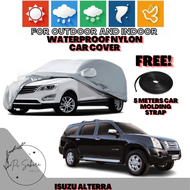 ISUZU ALTERRA HIGH QUALITY WATERPROOF NYLON CAR COVER WITH 5 METERS CAR MOLDING STRAP