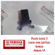PLATE LOCK 3 LOCK FOR LID AND LEG SHIELD AEROX V1 YAMAHA GENUINE PARTS