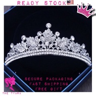 🔥 MALAYSIA READY STOCK CROWN PENGANTIN/ TIARA PENGANTIN/CROWN TUNANG/BRIDAL CROWN 💎