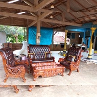 Kursi Tamu Raffi Ahmad Kursi Jati Jepara Mewah DEKI Furniture Jepara