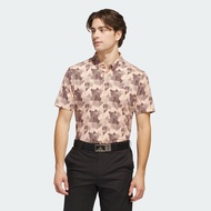 adidas Golf Go-To Printed Polo Shirt Men Pink JF4935