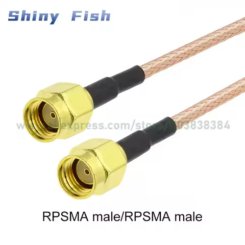 Wifi Extension Cable RPSMA male to RPSMA male GSM 3G4G Wireless 5G Routing Network card Antenna adap