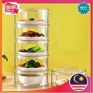 🏆Free Gift🎁FUTUER STORE🏆Siap Pasang 5 Tier Insulated Food Storage Slide Cover Tudung Saji Viral 5 Tingkat Container