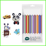 3D Pen Filament 3D Print Filament 110 Pieces 3D Pen Refills Versatile 3D Printer Supplies 3D Drawing