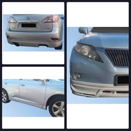 Lexus RX350 Mz Speed Skirting Body Kit Fiber Ready Stock