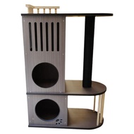 Cat Tree Multi-Level Cat Tower Large Cat Condo Indoor Climbing Frame Scratching Post Resting House f