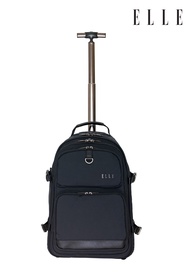 ELLE Travel Mipan Collection. 15" Notebook, Ultrabook, Backpack With Trolley. Several Compartments/Dividers For Organizing. 100% Environmentally Friendly Recycle Nylon