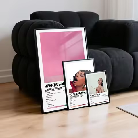 Mariah the Scientist Poster Peelable Self-Adhesive Album Cover Poster Stickers, Frameless Wall Art f