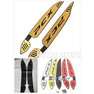 HONDA PCX150 aluminum alloy foot pedal rubber foot pad carpet .