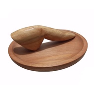 KAYU 1 Set Of Wooden Mortar/Mahogany Mortar Pestle Set