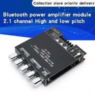 （Shipping From Thailand）ZK-TB21 TPA3116D2 Bluetooth 5.0 Subwoofer Amplifier Board 50WX2+100W 2.1 Channel Power Audio Stereo Amplifier Board mini amp 12v bass bluetooth mini amp small am bluetooth