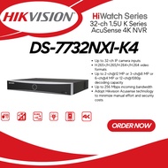 HIKVISION DS-7732NXI-K4 32 Channel 4K NVR / DS-7732NXI-K4/16P 32CH PoE AcuSense NVR