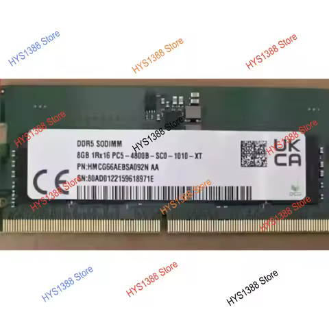 8G 1RX16 PC5-4800B DDR5 SODIMM HMCG66AEBSA092N notebook memory