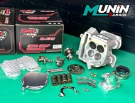 ฝาสูบSKS เอ็กไซเตอร์ ทำเบ้าCNCแล้ว ขนาดวาล์ว30/33 อุปกรณ์ครบ รองรับลูกสูบ85มิลขึ้นไป #SKS Racing #ฝา