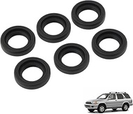 6pcs 1327631U10 Spark Plug Tube Seal Valve Cover Set for Infiniti 1996-2001 I30, 2001-2002 Qx4, for 