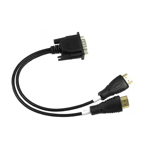 VGA TO HDMI LCD LED screen EDID code chip data read line 2in1 Cable online Reading and Writing line 