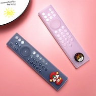 适用iptv中国电信机顶盒遥控器保护套 卡通全包透明中兴遥控器套suitable for iptv china telecom set top box remote control changquan