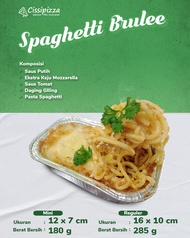 Spaghetti Brulee - frozen pasta/frozen food/makanan beku/makanan frozen