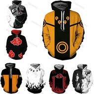 Anime Naruto Hoodies Men Women Winter pullovers 3D Hooded Oversized Sweatshirts XXS-4XL Naruto 3D Ho