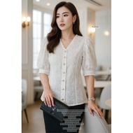 KATUN NEW COTTON TOP WITH HOLES 31114 WHITE 140GRAM BESTSELLER