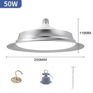 [ส่งฟรี] Saneluz โคม โคมไฟโรงงานไฮเบย์ 50W 100W 150W 200W Highbay LED แสงสีขาว Daylight 6500K เลือกใ